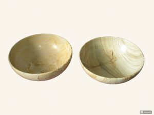 Teak Stone Bowl 8Inch - Khan Brothers Onyx Handicrafts